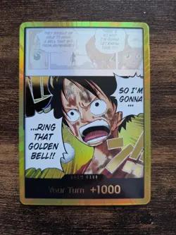 One Piece 15 - Adventure on Kami’s Island OP15-EB04 Gold DON!! NM/MINT - Image 1