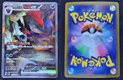Pokemon Card N's ZOROARK ex Special Illustration Rare #127 SAR Partners SV9 JP - Image 3
