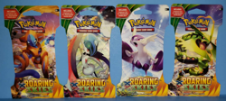 Pokemon TCG XY ROARING SKIES SLEEVED Booster Art Bundle Set of 4 - Image 1