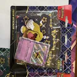 Pokemon Paldean Fates Tech Sticker Collection SET of 3 NEW 1 Of Each Artwork 🔥 - Image 2