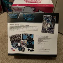 Pokemon Black Bolt + White Flare Pokemon Center Elite Trainer Box ETB - New Pair - Image 3