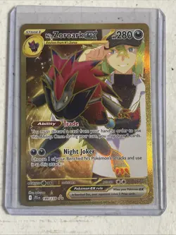 N's Zoroark ex 189/159 Sv09: Journey Together Holo Near Mint Nm Pokemon Tcg - Image 1