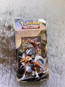 POKEMON BATTLE THEME DECK LYCANROC V New In Opened Box - Image 1