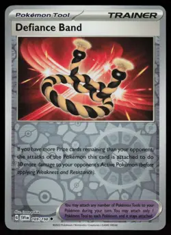 Defiance Band 169/198 Uncommon Scarlet & Violet Pokemon Reverse Holo Near Mint - Image 1