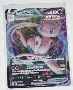 Mew VMAX 114/264 - Fusion Strike Pokemon - Image 1