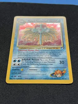 Misty's Tentacruel – Pokemon Gym Heroes - Unlimited - 10/132 – Holo rare – MP - Image 2