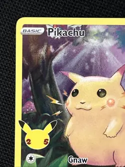 Pokemon Pikachu 005/025 Celebrations Holo *Near Mint* - Image 3