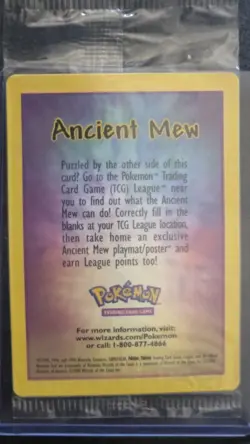 Pokemon TCG Ancient Mew Promo Sealed - Image 1