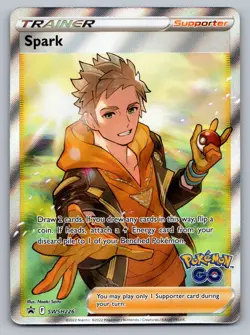 Spark Pokemon GO SWSH226 Full Art Black Star Promo NM - Image 1