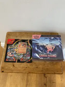 Pokemon TCG Chaos Rising Elite Trainer Box (ETB) and 3 Pack Blister - New Sealed - Image 1