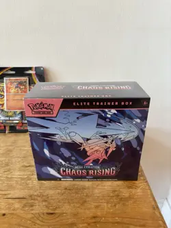 Pokemon TCG Chaos Rising Elite Trainer Box (ETB) and 3 Pack Blister - New Sealed - Image 4