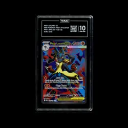 2025 Pokemon Mega Evolution 160/132 Mega Lucario ex TAG 10 - Image 1