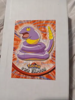 Pokemon Vintage Topps Ekans #23 Rare LP Blue Label English Non-Holo - Image 1