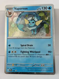 Pokemon TCG Flareon Vaporeon Jolteon SVP 167 168 169 Prismatic Evolutions PromoS - Image 2