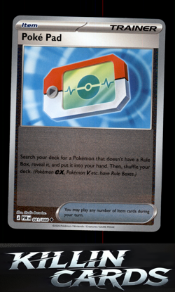 Reverse Holofoil Poke Pad - 081/088 081/088 Pokemon Uncommon ME03: Perfect Order - Image 1