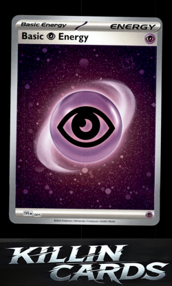 Basic Psychic Energy (Cosmos Holo) 005 Pokemon Common SVE: Scarlet & Violet Ener - Image 1