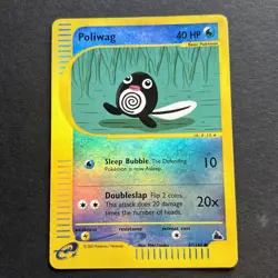 Pokemon TCG - Poliwag 87/144 Skyridge Reverse Holo Rare E-Series MP - Image 2