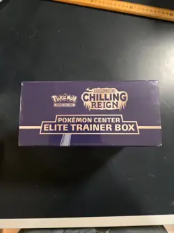 Pokemon Center Exclusive Chilling Reign Elite Trainer Box ETB Set of 2 - Image 5