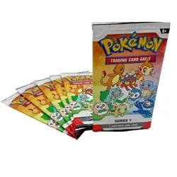 Lot of (6) 1st Partner Illustration Collection Booster Packs Pokemon TCG SEALED - Image 1