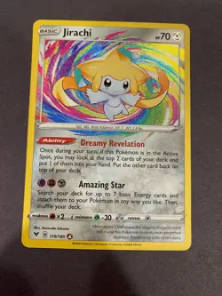 Jirachi SWSH04: Vivid Voltage #119/185 Pokemon TCG RARE - Image 1