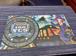Yu-Gi-Oh! 100th YCS Championship Participation Playmat YCS Long Beach ** RARE ** - Image 1