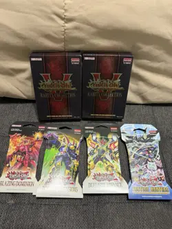 Yu-Gi-Oh! TCG Sealed Rarity Collection + Booster Packs - Lot of 5 - Image 1