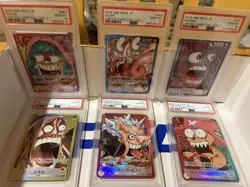SEQUENTIAL PSA 10 ONE PIECE BASE SHOP Limited Card Collection vol.1 Complete 6Se - Image 1