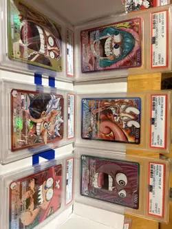 SEQUENTIAL PSA 10 ONE PIECE BASE SHOP Limited Card Collection vol.1 Complete 6Se - Image 2