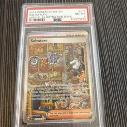 Pokemon TCG Salvatore Temporal Forces 212/162 PSA 8 Special Illustration Rare - Image 1