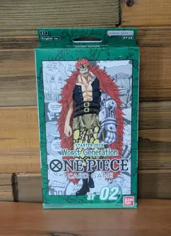 One Piece TCG: Worst Generation Starter Deck - ST-02 - Brand New - Sealed 811039038397 - Image 1