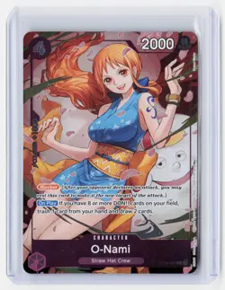 2023 One Piece—O-Nami #ST18-002 Purple Monkey D. Luffy Starter Deck—Holo - Image 1