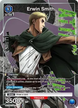 Erwin Smith Foil - UE10ST /AOT-1-111 NM - Union Arena - Image 1