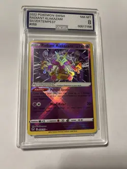 Pokemon Alakazam Holo Graded AGS 8 Slabbed Card - Image 1