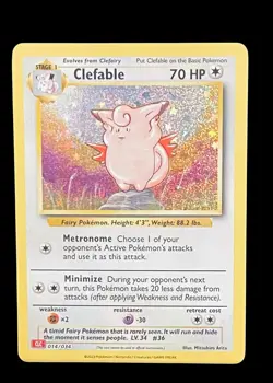 Pokemon Clefable #014/034 CLC: Trading Card Game Classic (Read Description) 🔥 - Image 2