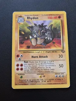 Pokemon TCG Rhydon/Jungle Set/Card 45/64 /◇ MP - Image 1