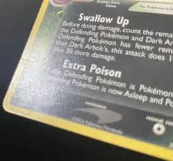 Dark Arbok 29/109 Team Rocket Returns Regular (See Photos) Pokemon Card - Image 3
