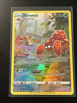 Pokemon TCG Parasect Trainer Gallery Holo Ultra Rare Card TG01/TG30 Lost Origin - Image 3