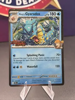 Misty's Gyarados (Prerelease) 049/182 Miscellaneous Cards & Products Holo - Image 1