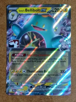 Iono's Bellibolt ex 053/159 Holo Double Rare Prize Pack Series Cards Pokemon NM - Image 1