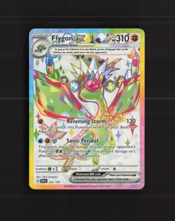 Flygon ex 222/191 Surging Sparks Full Art Ultra Rare Holo Pokemon Card NM - Image 1