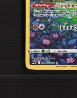 Solrock GG15/GG70 Crown Zenith Full Art Ultra Rare Holo Pokemon Card NM - Image 5