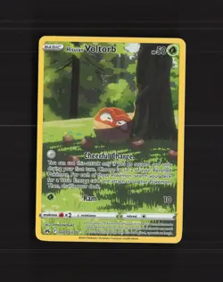 Hisuian Voltorb GG01/GG70 Crown Zenith Full Art Ultra Rare Holo Pokemon Card NM - Image 1