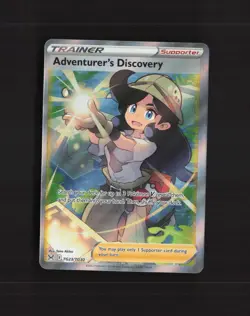 Adventurer's Discovery TG23/TG30 Lost Origin Full Art Ultra Rare Pokemon Card NM - Image 1