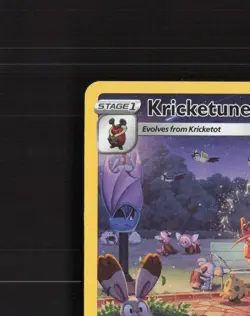 Kricketune GG02/GG70 Crown Zenith Full Art Ultra Rare Holo Pokemon Card NM - Image 3