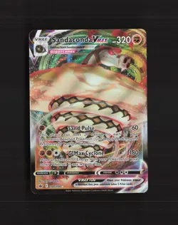 Sandaconda VMAX 090/198 Chilling Reign Ultra Rare Holo Pokemon Card LP+ - Image 1