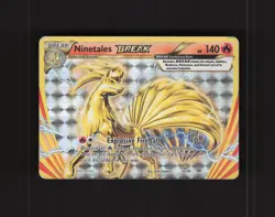 Ninetales BREAK 16/108 Evolutions Full Art Ultra Rare Holo Pokemon Card MP - Image 1