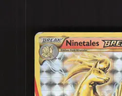 Ninetales BREAK 16/108 Evolutions Full Art Ultra Rare Holo Pokemon Card MP - Image 3