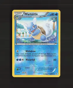 Wartortle 30/149 Boundaries Crossed Reverse Holo Pokemon Card LP - Image 1