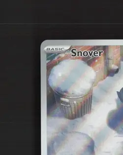 Snover 140/132 Mega Evolution Full Art Ultra Rare Holo Pokemon Card NM - Image 3
