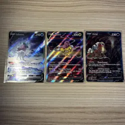 Pokemon TCG Crown Zenith Entei V Suicune V Raikou V Holo Lot 3 Cards NM/M - Image 1